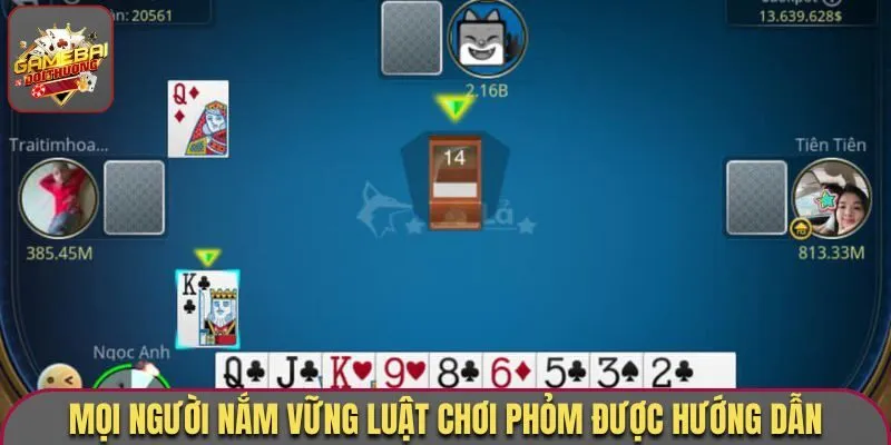 Luật Chơi Phỏm - Cách Ghép Bộ Bài, Mẹo Hay Nhất 2026 1 Mọi người nắm vững luật chơi Phỏm được hướng dẫn